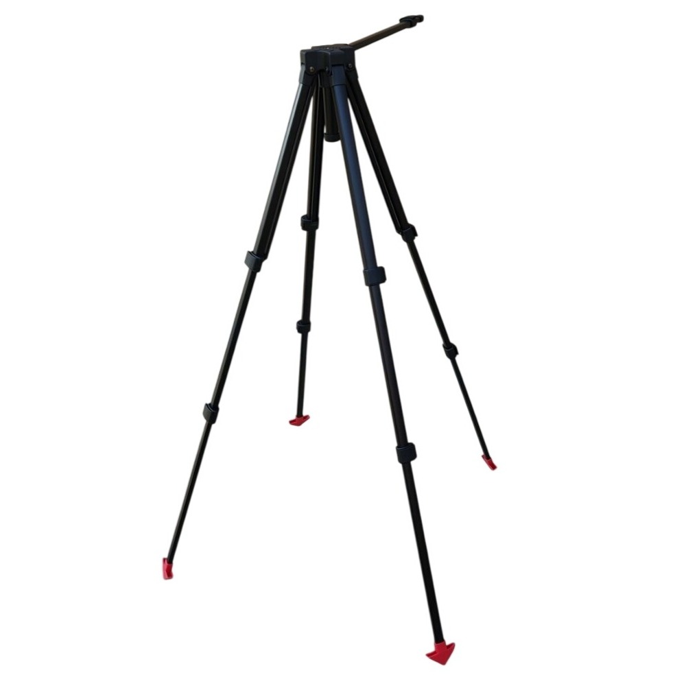 Yoostar YS-1001 Portable Adjustable Tripod Stand with Carrying Bag Black Red